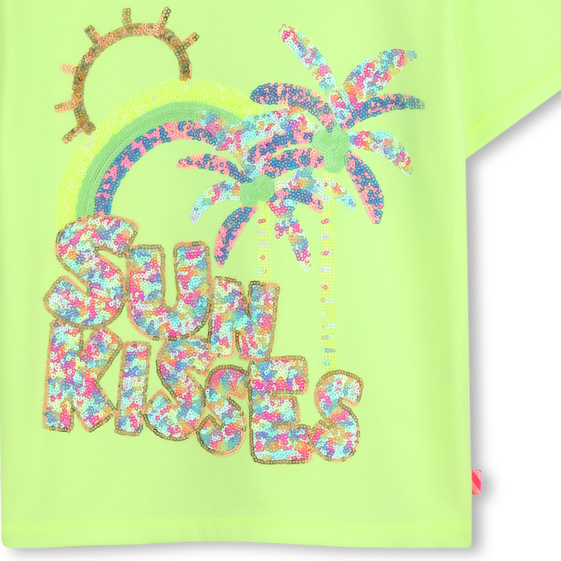 T-shirt verde limão BILLIEBLUSH