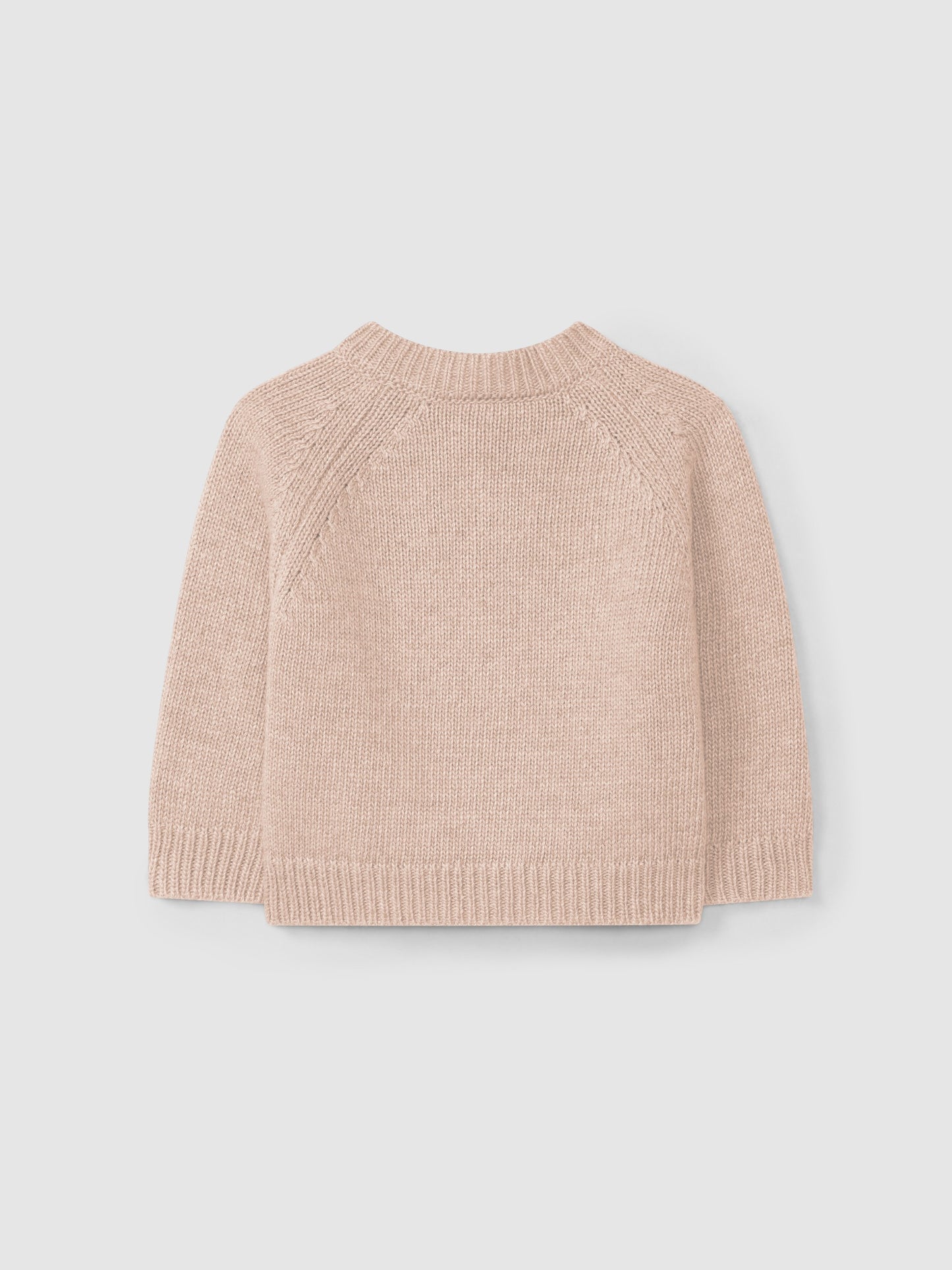 Casaco tricot decote redondo SNUG