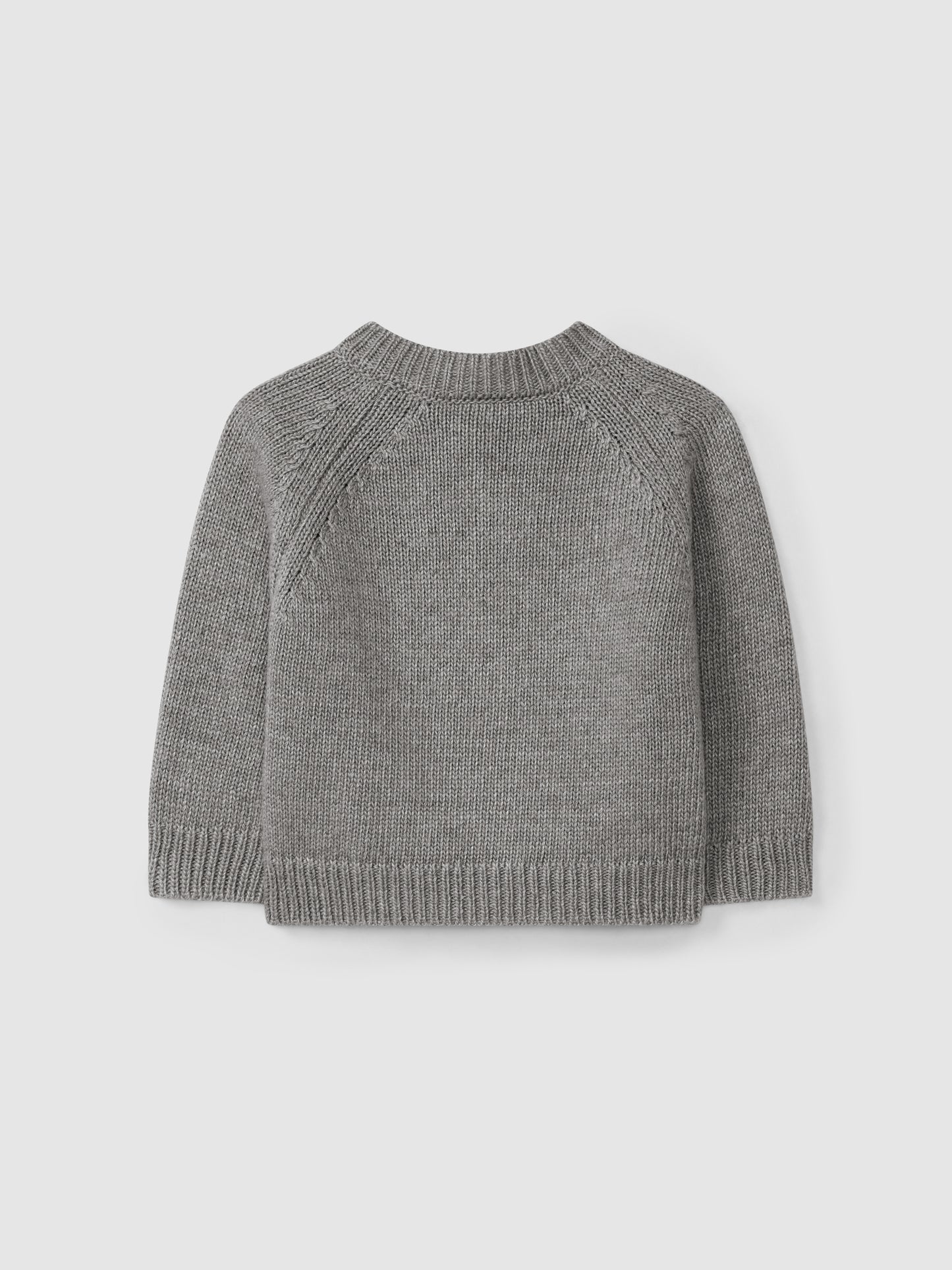 Casaco tricot decote redondo SNUG