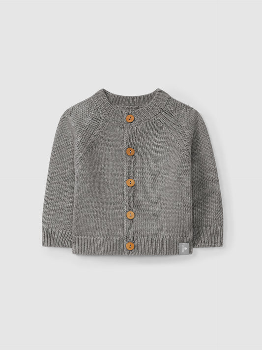 Casaco tricot decote redondo SNUG