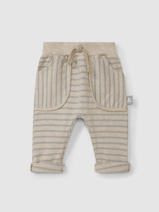 Calcas de riscas cardadas SNUG