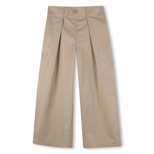 Calças tecido largas DKNY