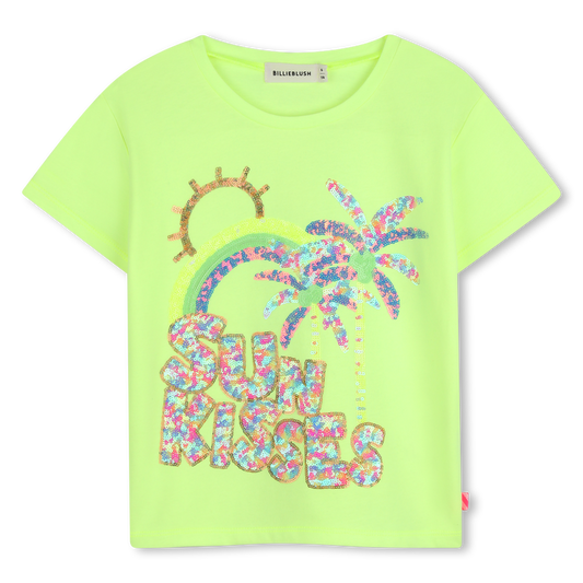 T-shirt verde limão BILLIEBLUSH
