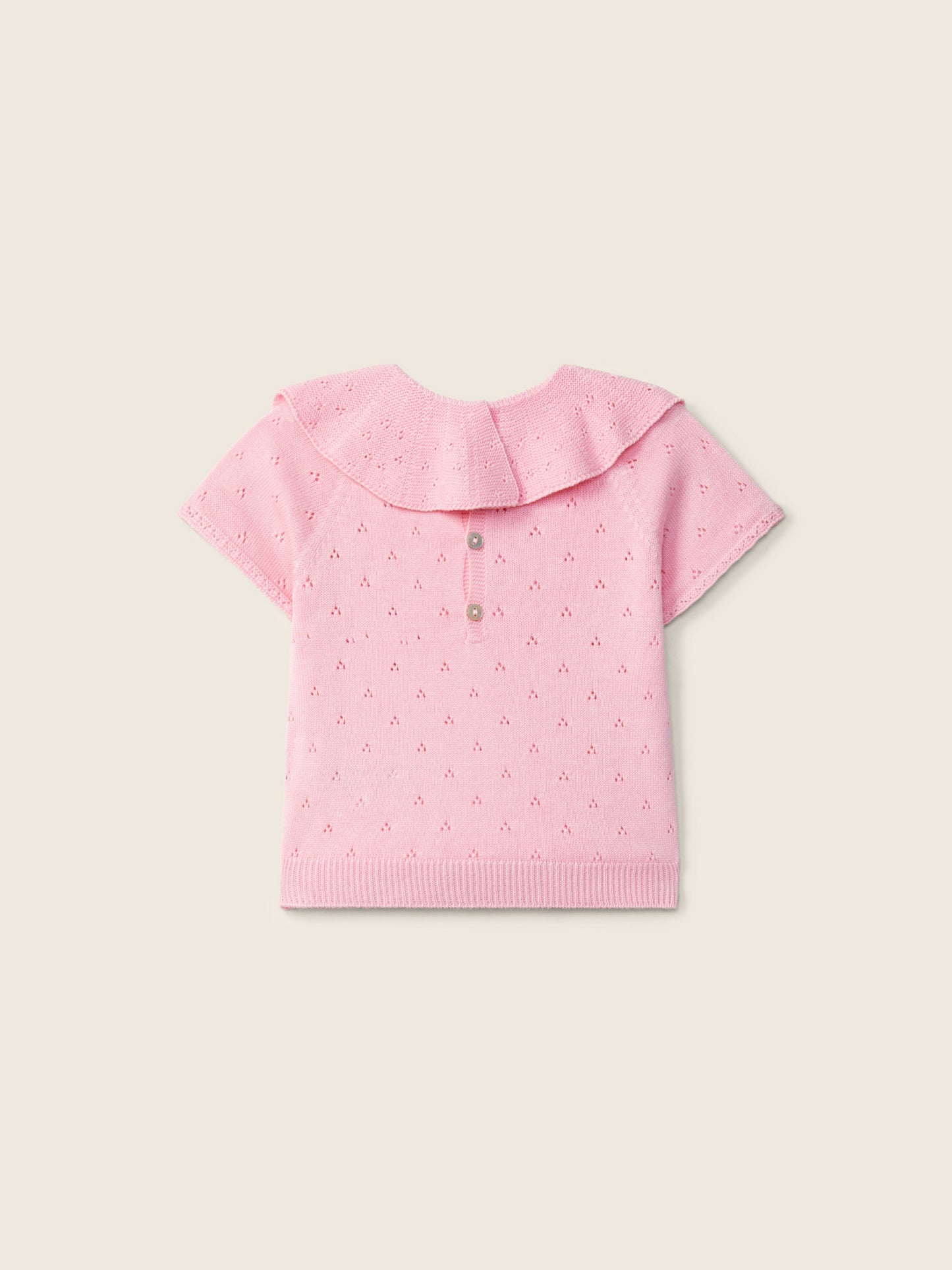 Camisola manga curta tricot - THE MOST WONDERFUL COLORS WEDOBLE