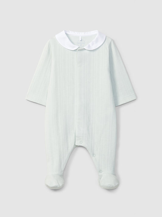 Babygrow algodão ôrganico LARANJINHA