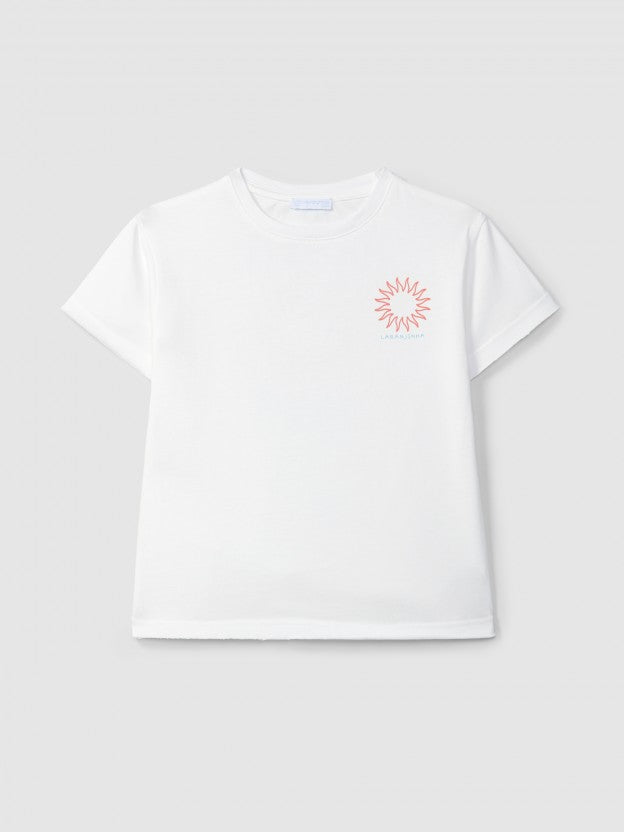 Tshirt com estampa LARANJNIHA